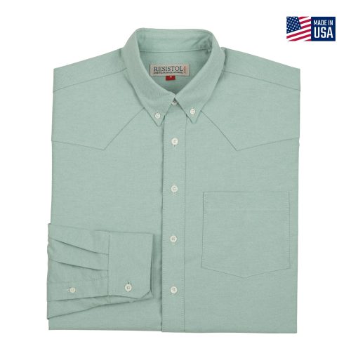 Resistol Oxford Dress Shirt Single Pocket - RESISTOL